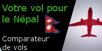 Trouver un billet d'avion pour le Népal